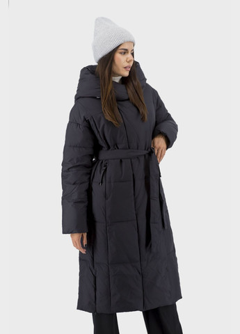 Чорний зимній Пуховик No Brand