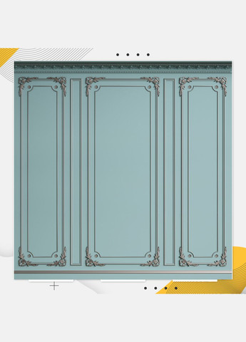 Пластиковий кутовий 2d фотофон, 60x60см - №62037 PolyPlast (354374991)