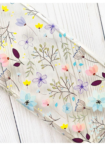 Прозорий чохол на Samsung Galaxy A35 5G (A356):: Квітковий фон (принт 267) CASE CONTROL (360711392)