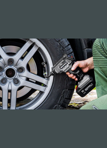 Компресор автомобільний акумуляторний Energy+ 18В 7бар 0.73кг без АКБ та ЗП Graphite (330030394)