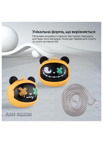 Наушники (G05-YEBK) XoKo G05-face changing TWS Yellow-Black (366520919)