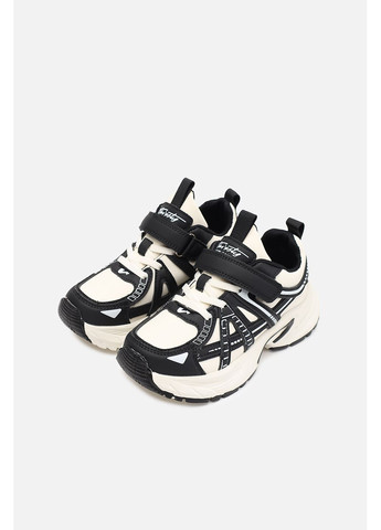 Черные демисезонные кроссовки для девочки цвет черный cb-00282627 Kimboo