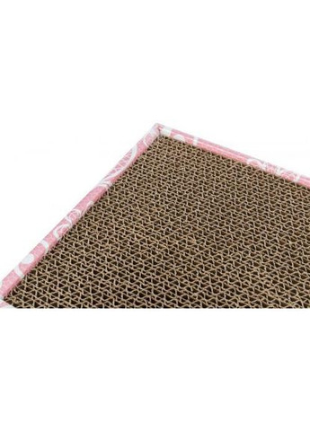 Дряпка с двумя шариками и кошачьей мятой, картон, 48×5×25 см (розовая) Trixie (324625246)