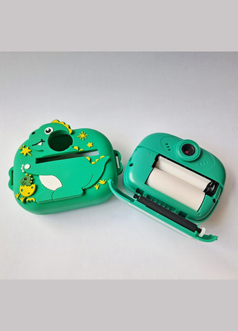 Дитячий фотоапарат з моментальним друком у формі Динозавра A-2340 No Brand (336547344)