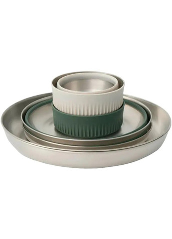 Набор посуды Detour Stainless Steel Collapsible Dinnerware Set Sea To Summit (360238329)