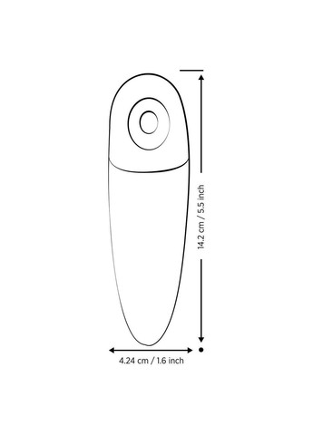 Вакуумный клиторальный стимулятор Shine X Romp (333332989)