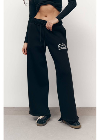 Жіночі спортивні штани вільного крою з високою талією MonCher (367853392)