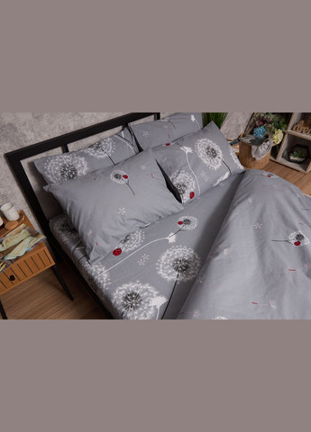 Комплект постельного белья Бязь Gold Люкс «» двуспальный 175х210 наволочки 4х70х70 (MS-820005434) Moon&Star Ladybug (296910024)