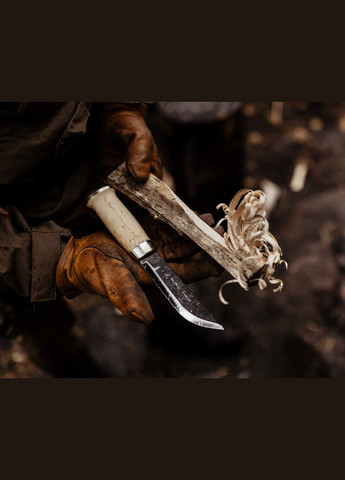Нож в в деревянной подарочной коробке Lapp knife с кожанным чехлом Marttiini (292324198)
