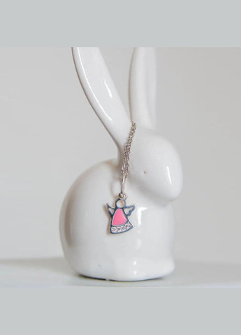 Серебряные серьги-подвески с фианитами. Каштан (342334792)