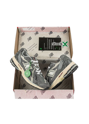 Серые демисезонные кроссовки мужские protection pack gray, вьетнам New Balance 1906