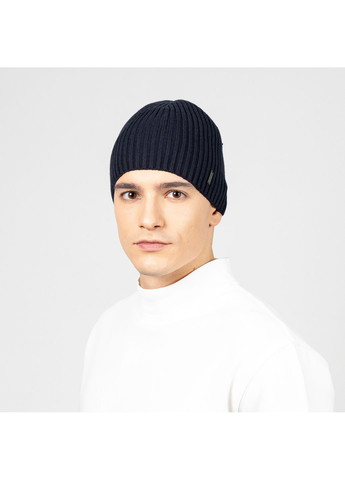 Шапка по голові чоловіча бавовна синя БОЖЕН 584-846 LuckyLOOK 584-846М (322792630)