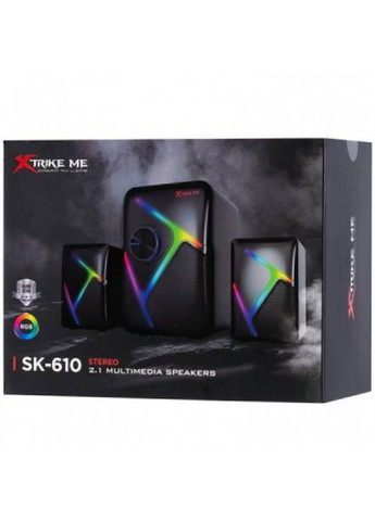 Акустична система SK610 11Вт LED USB (SK-610) XTRIKE ME sk-610 11вт led usb (290704654)