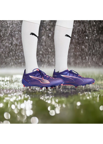 Синие бутсы ultra 5 ultimate mxsg football boots Puma