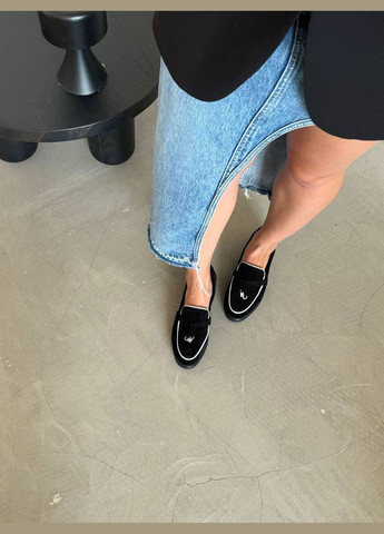 Dino Vittorio Туфли черный з натуральная замша, украина — демисезон (300512837)