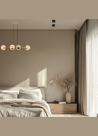 Подвесная современная люстра "Modern Luxe" (52-9909-4 GOLD+BR) No Brand (370070539)