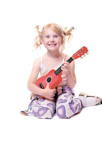 Іграшкова гітара червоний (50691) Viga Toys (331173667)