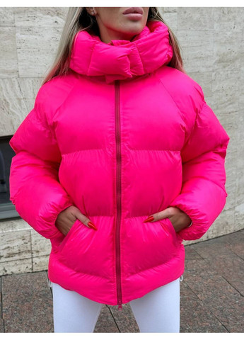 Розовый зимний Пуховик Vakko