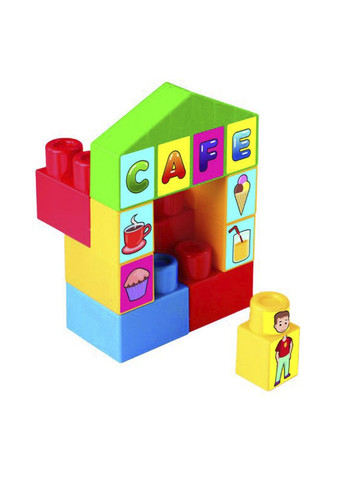 Конструктор Kids Blocks цвет разноцветный ЦБ-00281943 Wader (341678182)