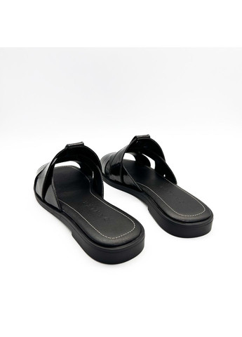 Черные шлепанцы (р) наплак 0-1-1-105-02 Danler