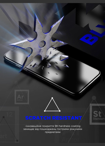 Защитное стекло Space Icon для Apple iPhone 14 Pro (ARM63562) ArmorStandart (263684093)