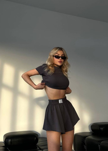 Костюм: шорты + укороченная футболка Tik-Tak (369670265)