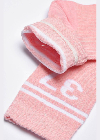 Рожеві шкарпетки жіночі демісезонні рожевого кольору Let's Shop однотонні (323961652)