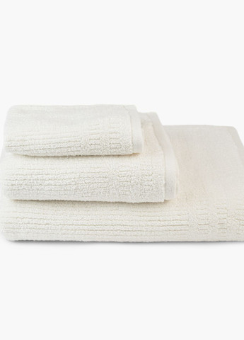 Рушник "Хвиля" 30х50 см MVM однотонний кремовий