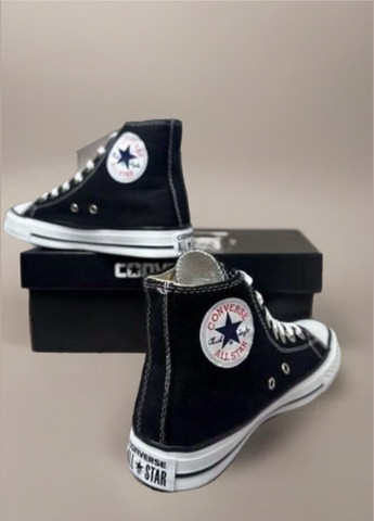 Чорні кеди конверси No Brand