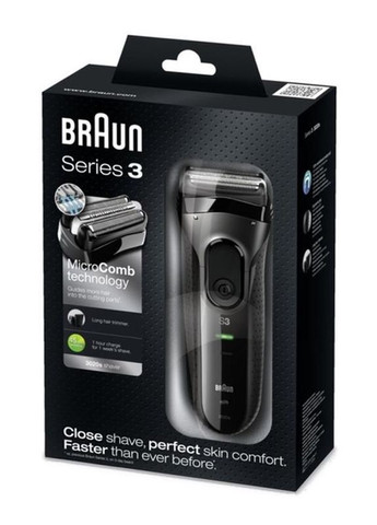 Електробритва Series 3 3020 Black Braun (365756054)