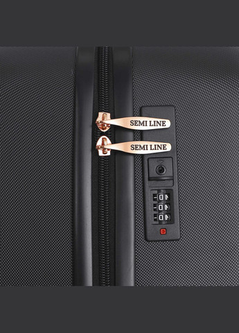 Валіза 24" (M) Black (T5718-2) Semi Line (315937074)