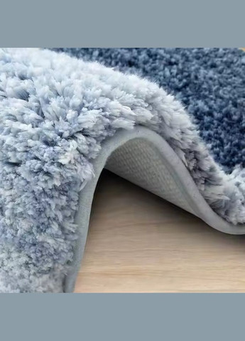 Килимок для ванної та душу килимок для ніг у ванну кімнату, мікрофібра, антиковзкий 51х76 см, градієнт No Brand (337342203)