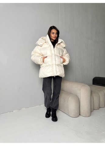 Молочный зимний Пуховик Україна