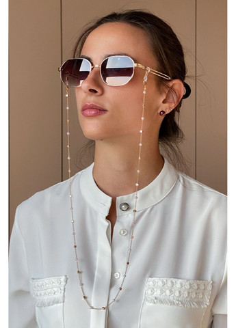 Ланцюг для окулярів з перлами і кубами CHICLY (355317702)