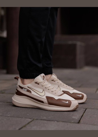 Бежеві Осінні кросівки чоловічі No Brand