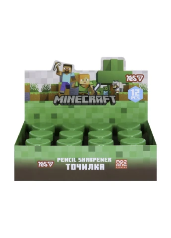 Точилка " " /620578/ "Minecraft" с контейнером (12/1152) Yes (391567316)