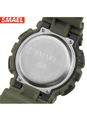 Оригінальний чоловічий спортивний годинник 8013 Bluetooth smart watch, наручний спортивний годинник розумний камуфляжний Smael (308050984)