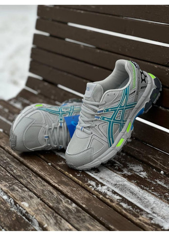 Бежевые демисезонные кроссовки мужские asics gel-kahana 8 beige mint асикс гель кахано No Brand