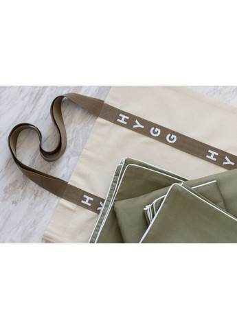 Комплект двуспального постельного белья на резинке с кантом HYGG (368830527)