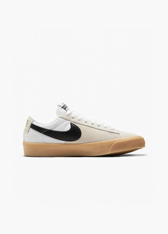Бежеві всесезонні кросівки унісекс sb zoom blazer low pro gt beige dc7695-100 Nike