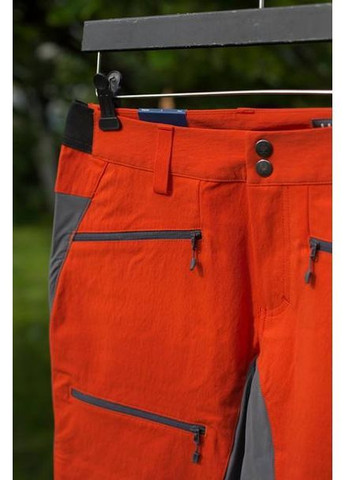 Серые демисезонные брюки No Brand