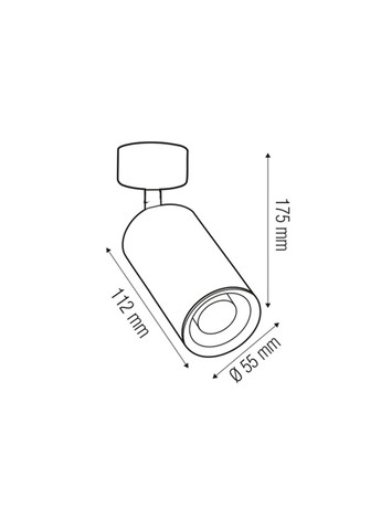 Светильник направляющий спот VERONA Horoz Electric (346087576)