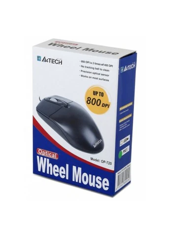 Мишка (4711421699495) A4Tech OP-720 Black-USB (388713002)