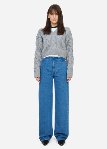 Джинси широкі Wide leg jeans Match Denim - (347234662)