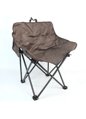Складной стул для пикника отдыха на природе с чехлом нагрузкой до 130 кг 47х47х67 см (480238-Prob) Коричневый Unbranded (332163685)