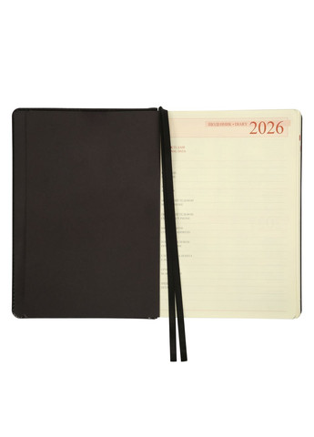 Щоденник А5 2026 City 368 с Чорний (252661) Leo Planner (362587595)