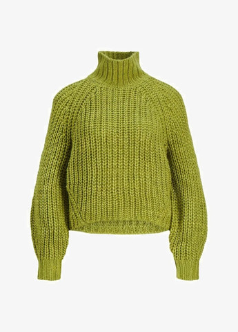 Гірчичний зимовий в'язаний зимовий светр JJXX