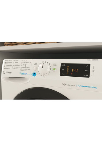 Пральна машина BWSE 71293X WBV UA Indesit (361852262)