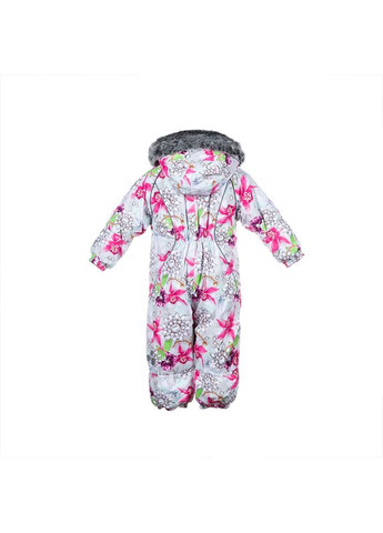 Белая термокомбинезон orion, р.74, белый с розовым () Huppa 36300030-81520-074