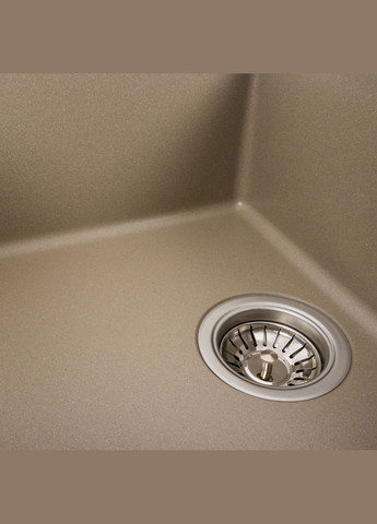 Гранітна мийка для кухні 7950 Selena матовий Титан Platinum (269795640)